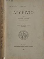 Archivio della Società Romana di Storia patria. Vol. XI Anno 1957