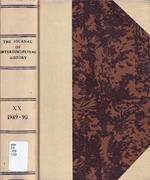 The journal of interdisciplinary history, volume XX, 1989-90
