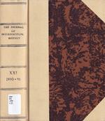 The journal of interdisciplinary history, volume XXI, 1990-91