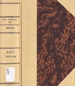 The journal of interdisciplinary history, volume XXVI, 1995-96