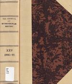 The journal of interdisciplinary history, volume XXV, 1994-95