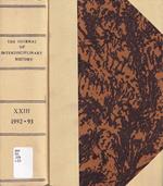 The journal of interdisciplinary history, volume XXIII, 1992-93