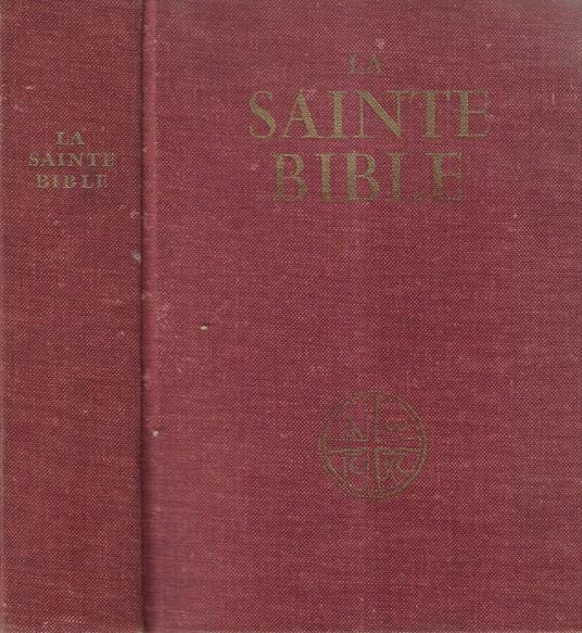 La Sainte Bible - copertina