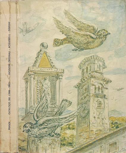 Libreria Antiquaria Prandi - Catalogo n. 180 (1980-1981). Incisioni originali italiane e straniere dell'800 e moderne - copertina