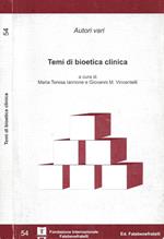 Temi di bioetica clinica