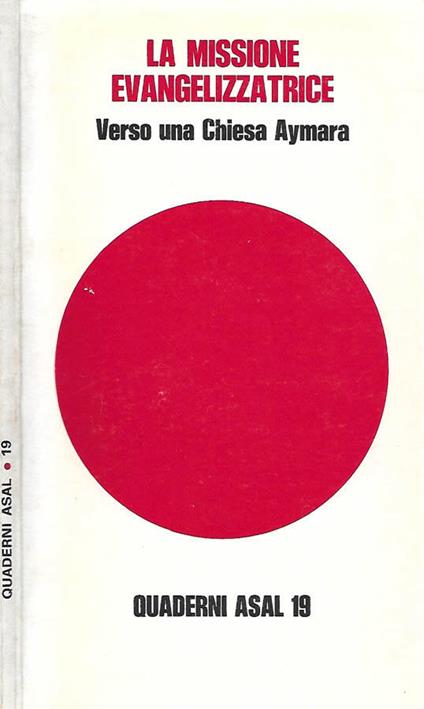 La missione evangelizzatrice - copertina