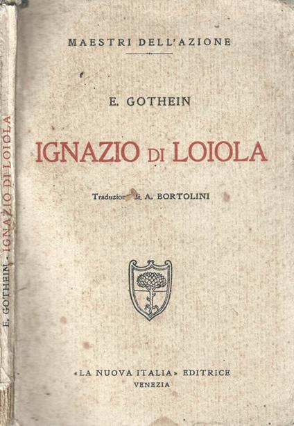 Ignazio di Loiola - Eberhard Gothein - copertina