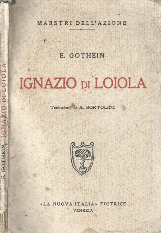 Ignazio di Loiola - Eberhard Gothein - copertina