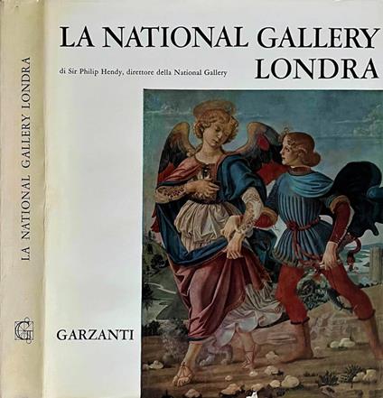 La National Gallery di Londra - Philip Hendy - copertina