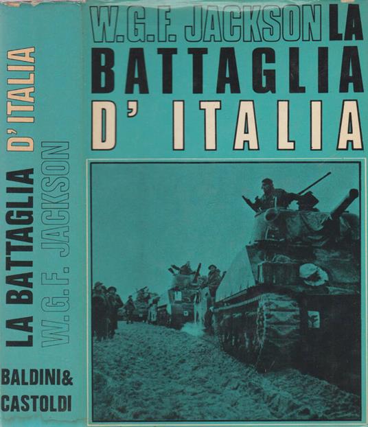La battaglia d'Italia - William G. F. Jackson - copertina