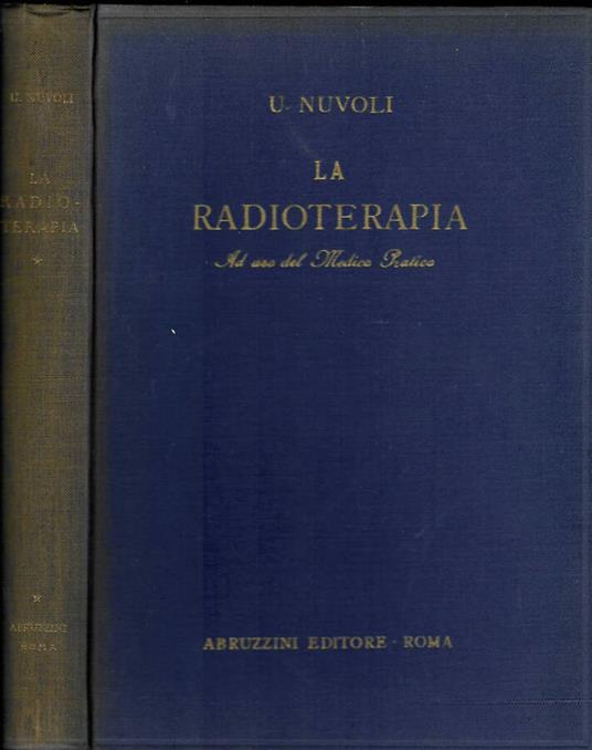 La radioterapia - Umberto Nuvoli - copertina