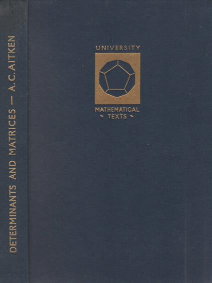 Determinants and matrices - copertina