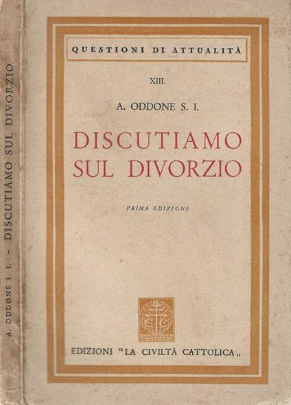 Discutiamo sul divorzio - copertina