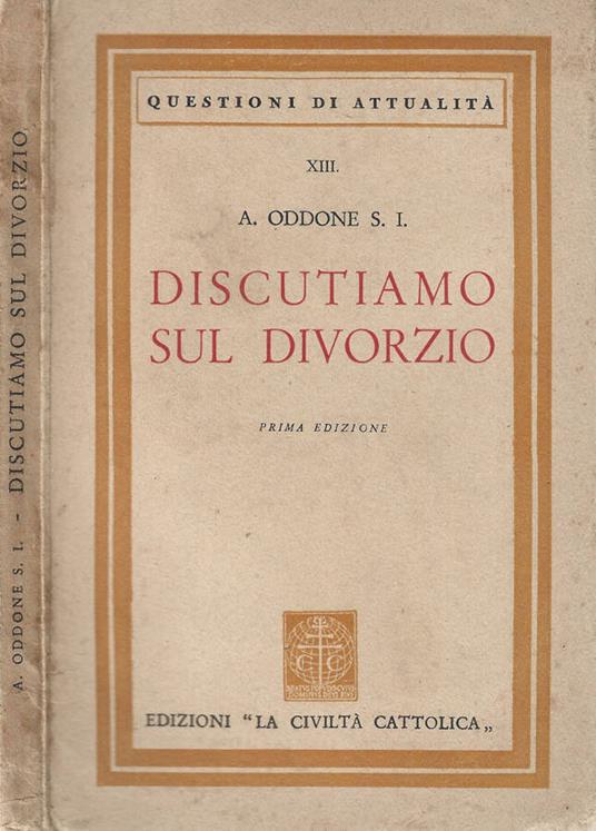 Discutiamo sul divorzio - copertina
