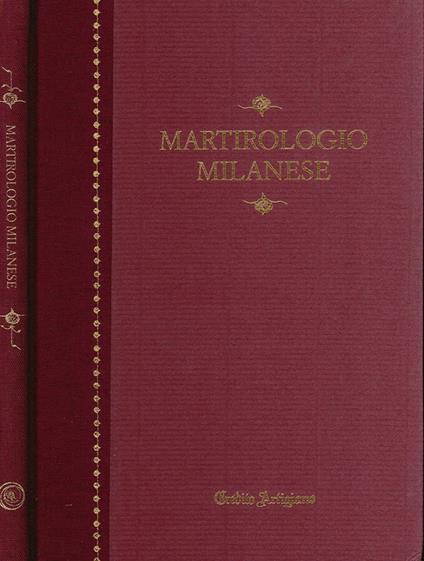 Martirologio Milanese - copertina