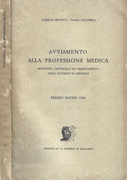 Avviamento alla professione medica - copertina