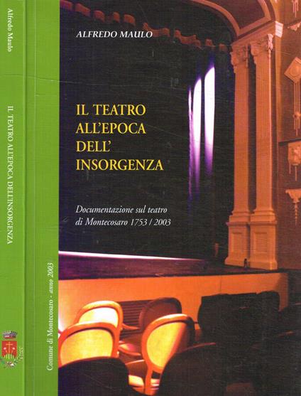 Il teatro all'epoca dell'insorgenza - copertina