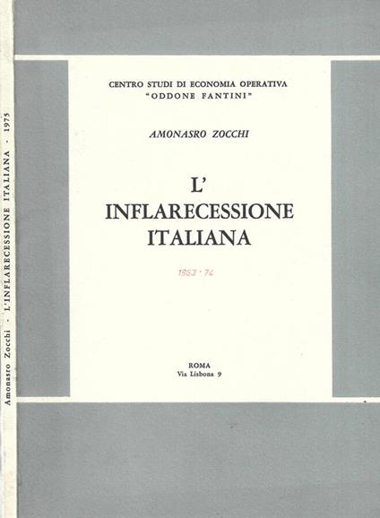 L' inflarecessione italiana - copertina