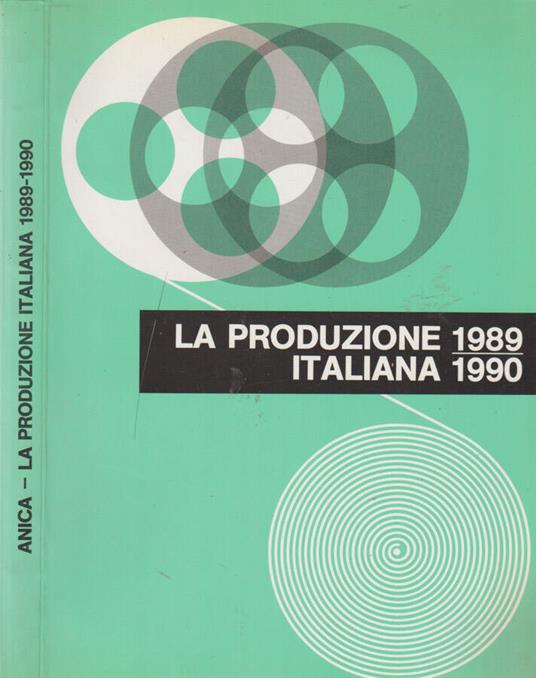 La produzione italiana 1989 - 1990 - copertina