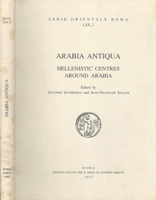 Arabia Antiqua - Vol. LXX, 2 - copertina