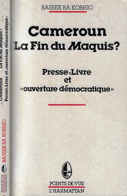 Cameroun La fin du maquis? - copertina