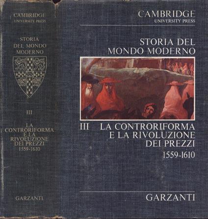 Storia del mondo moderno Vol. III - copertina