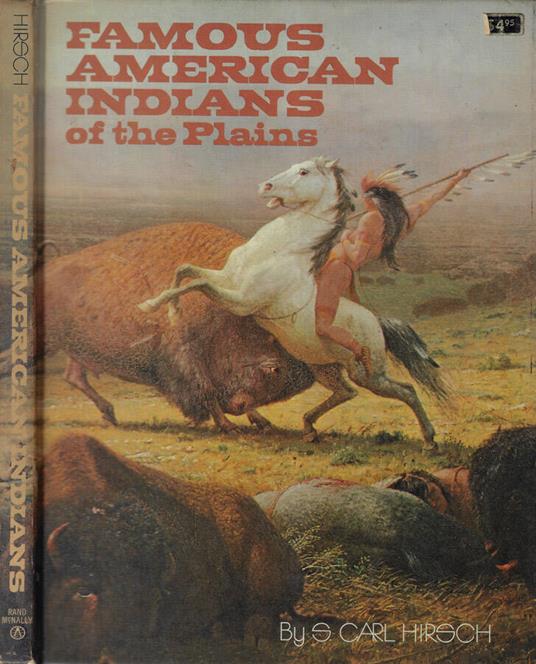 Famous american indians of the plains - copertina