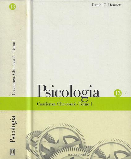 Coscienza. Che cosa è. Tomo I - copertina