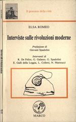 Interviste sulle rivoluzioni moderne