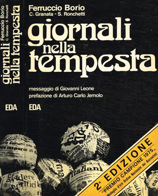 Giornali nella tempesta - copertina