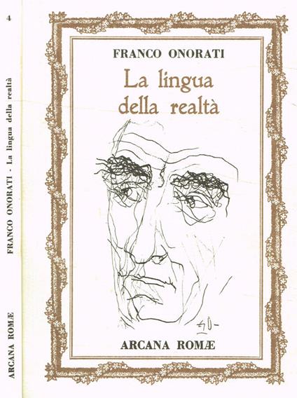 La lingua della realtà - copertina