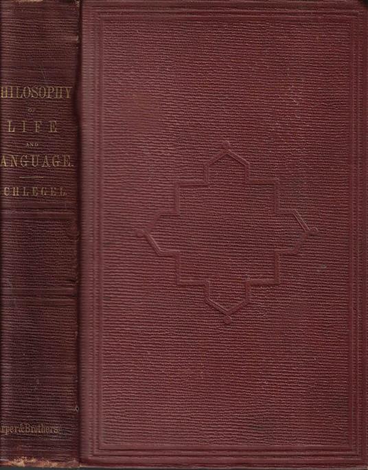 The philosophy of life and philosophy of language - copertina