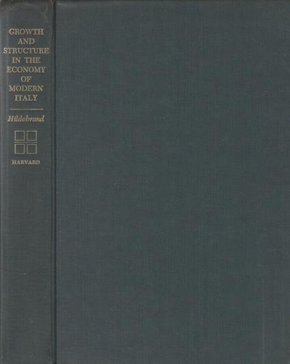 Growth and structure in the economy of modern Italy - copertina