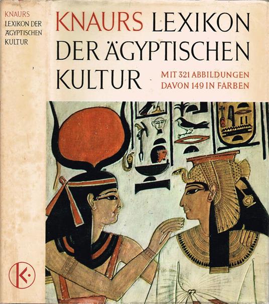 Lexikon der Agyptischen Kultur - copertina