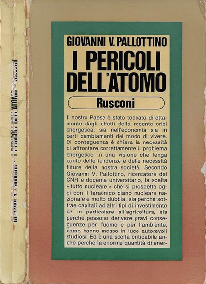 I pericoli dell'atomo - copertina