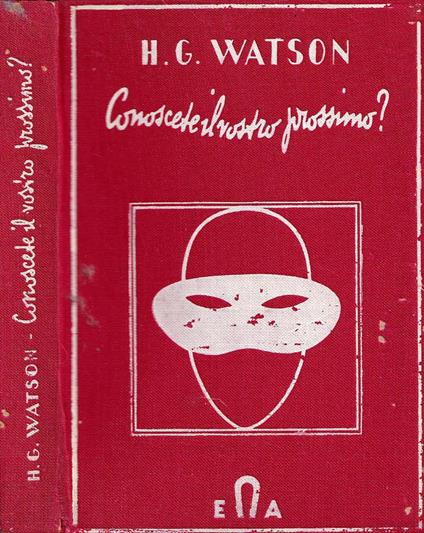 Conoscete il vostro prossimo? - copertina