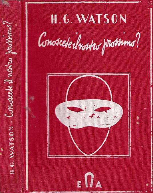 Conoscete il vostro prossimo? - copertina
