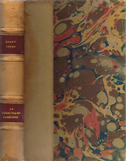 La courtisane passionnée - copertina