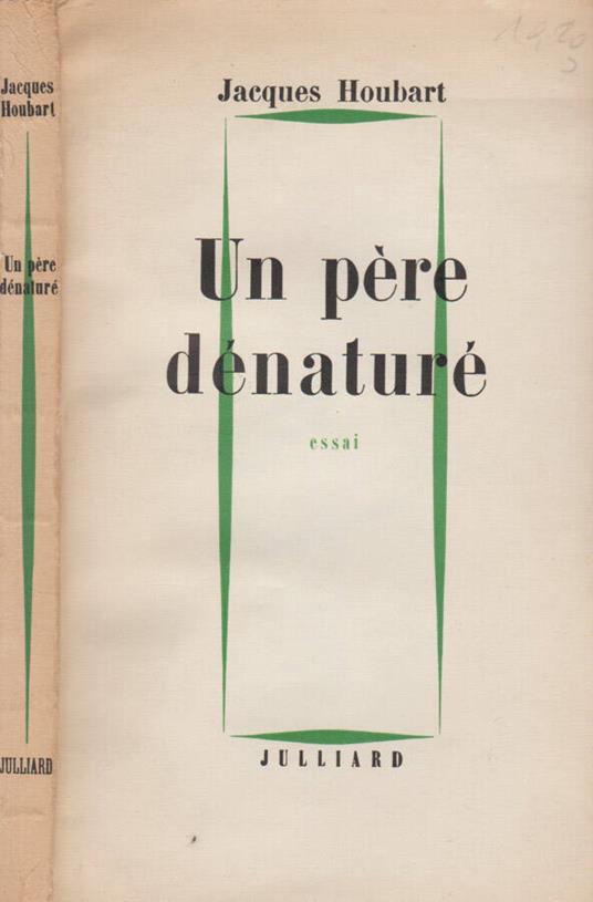 Un père dénaturé - copertina