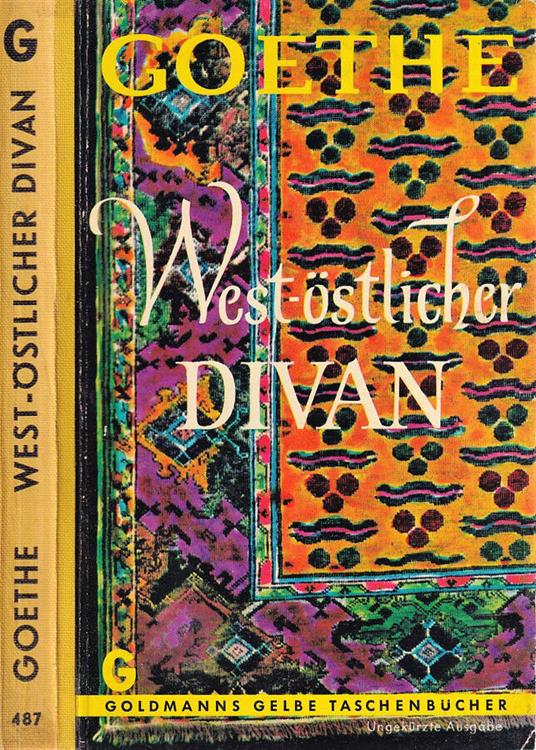 West-ostlicher divan - copertina