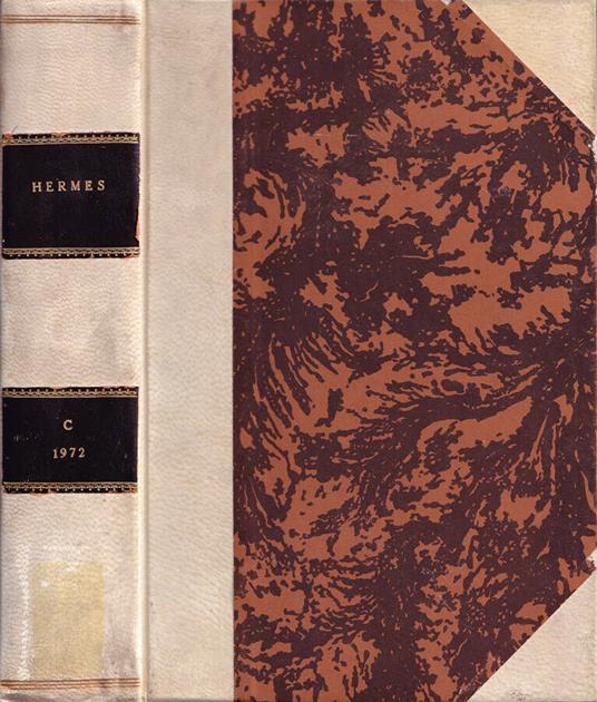 Hermes, volume C, 1972 - copertina