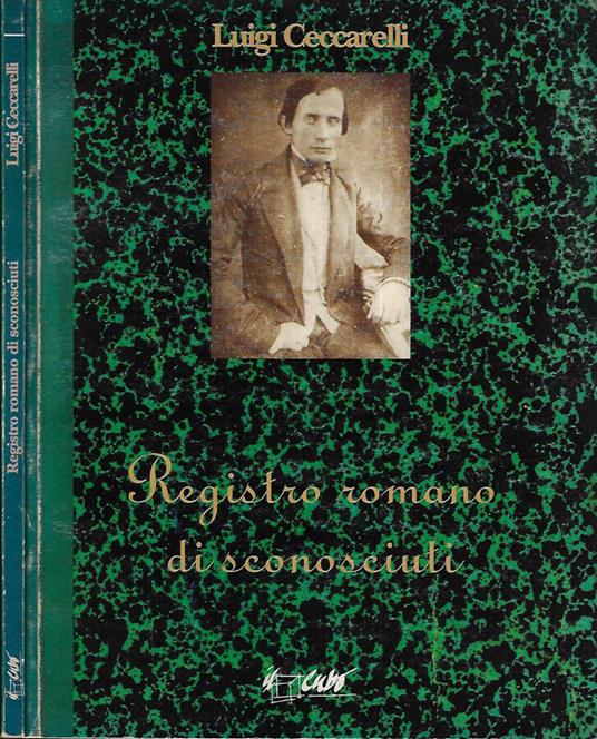 Registro romano di sconosciuti - copertina