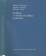 Problemi e metodi di politica economica