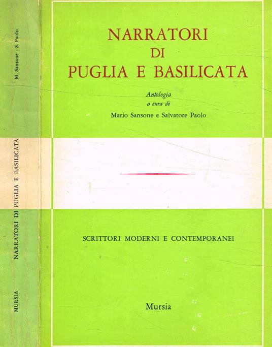Narratori di puglia e basilicata - copertina