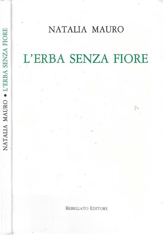 L' erba senza fiore - copertina