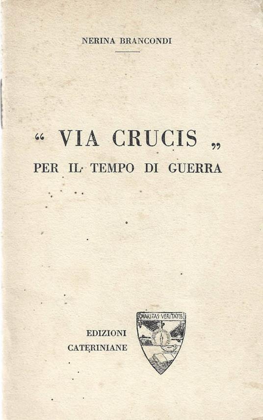 Via Crucis per il tempo di guerra - copertina