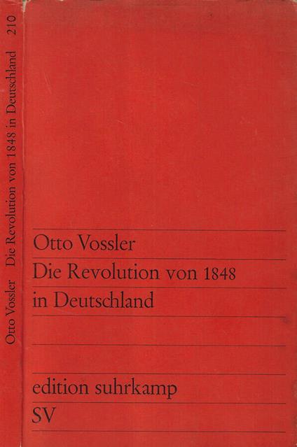 Die revolution von 1848 in Deutschland - copertina