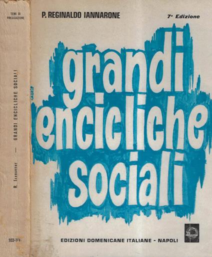 Grandi encicliche sociali - copertina