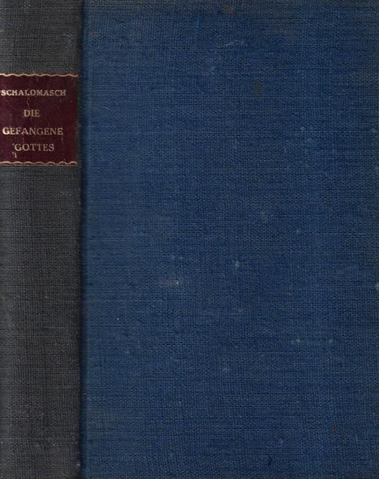 Die gefangene gottes - copertina