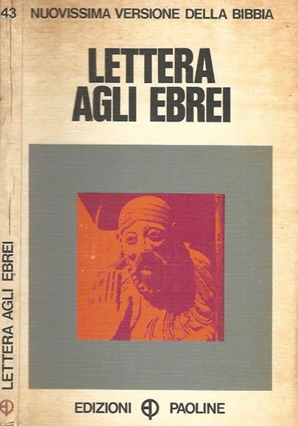 Lettera agli Ebrei - copertina
